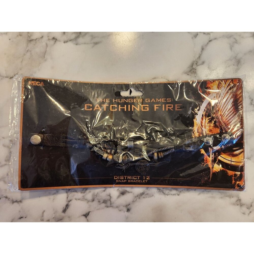 The Hunger Games Catching Fire District 12 Snap Bracelet By NECA